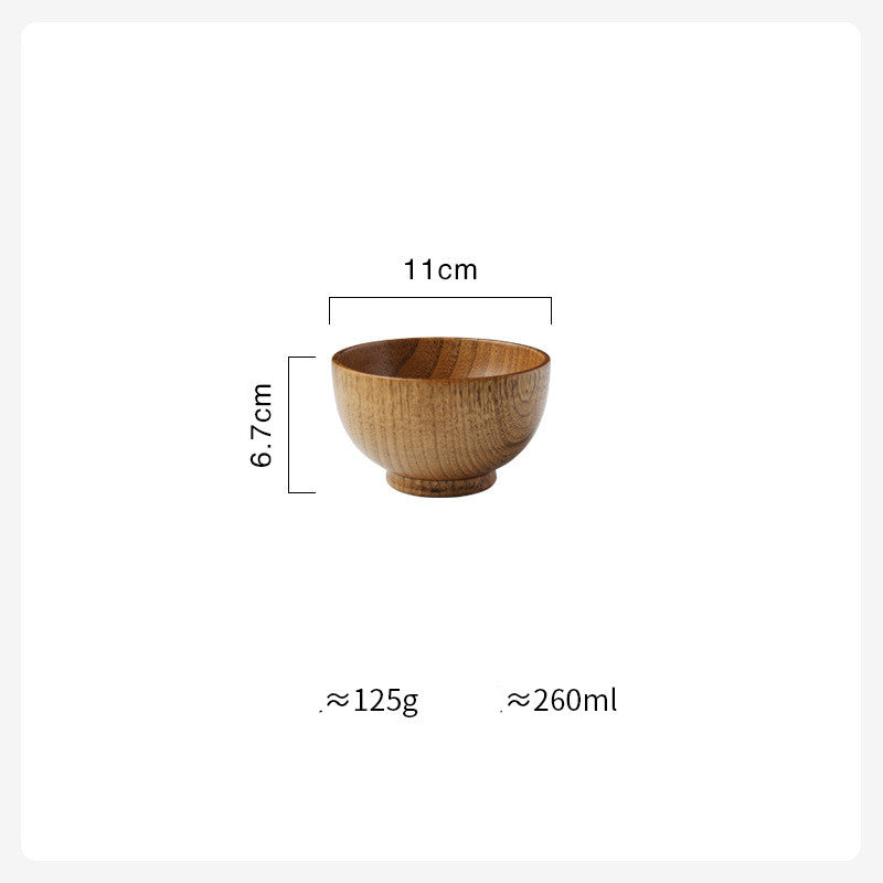 Japanese Style Wood Bowl