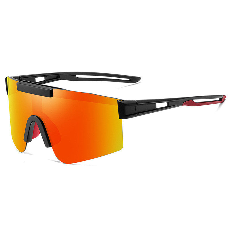 Trendy Large Frame Outdoor Cycling Sunglasses