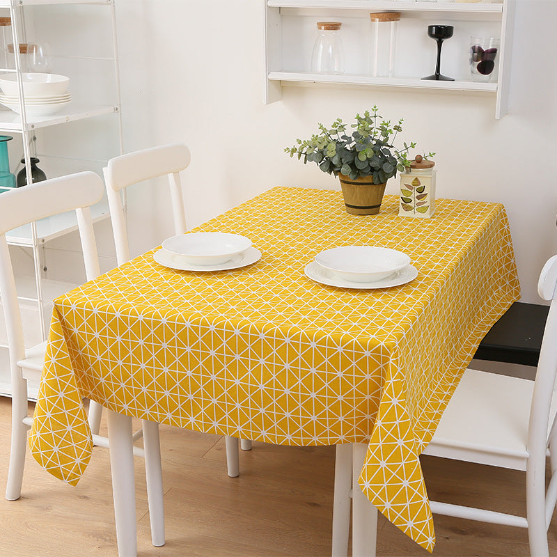 Lattice Coffee Tablecloth