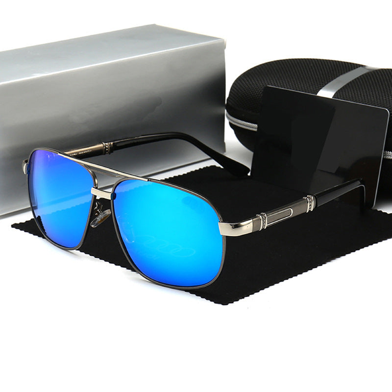 Men's Sunglasses With Polarized Square Frames