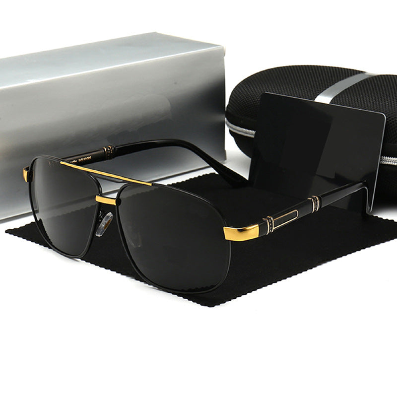 Men's Sunglasses With Polarized Square Frames