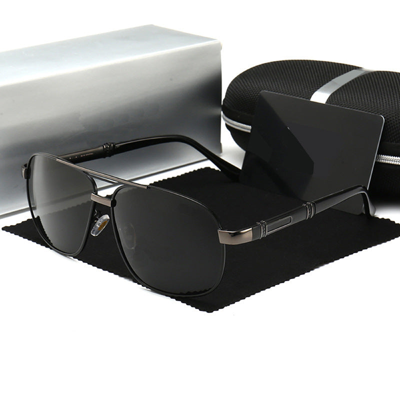 Men's Sunglasses With Polarized Square Frames