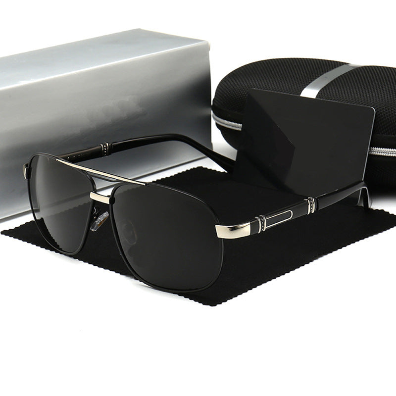 Men's Sunglasses With Polarized Square Frames