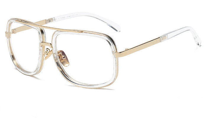 Men's Flat Top Hot Square Sunglasses