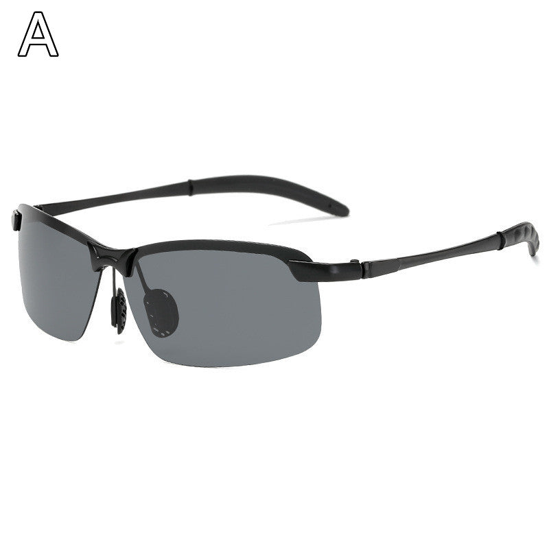 Men's Photochromic Polarized Night Vision Sunglasses