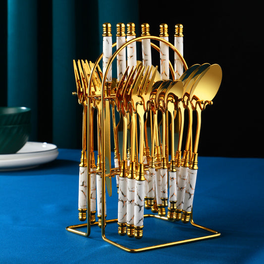 Stainless Steel Western Tableware Set