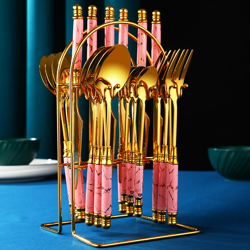 Stainless Steel Western Tableware Set