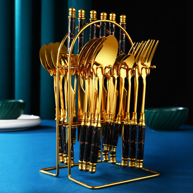 Stainless Steel Western Tableware Set