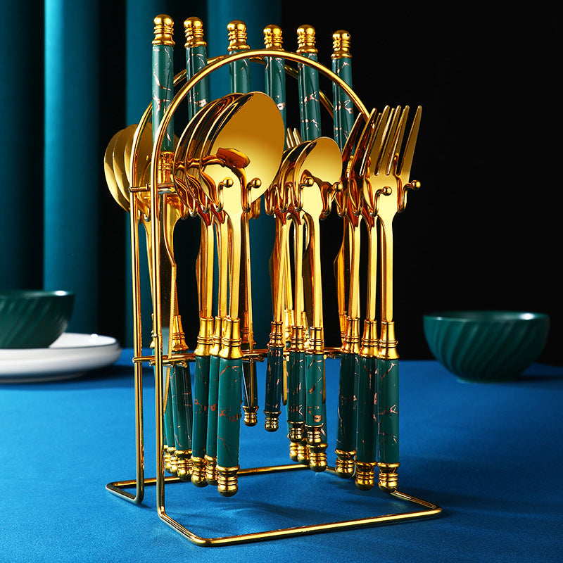 Stainless Steel Western Tableware Set