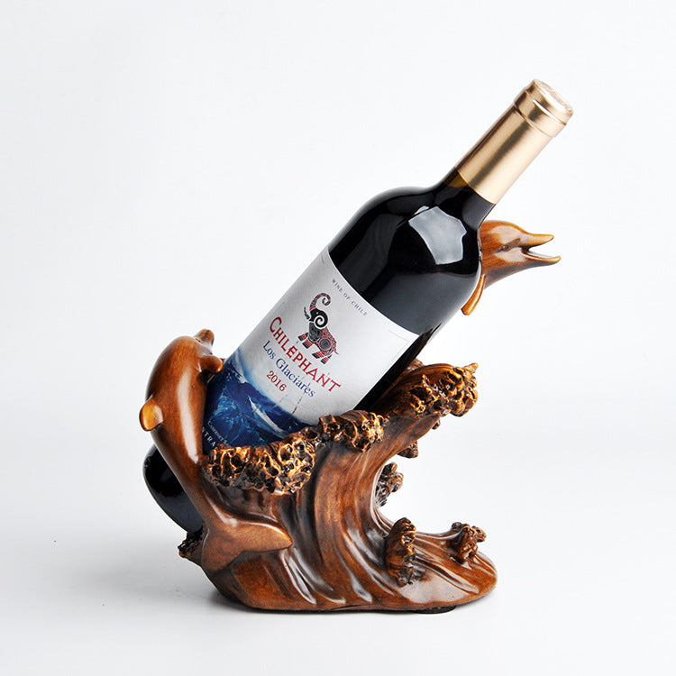 Dolphin Wine Rack Decorations