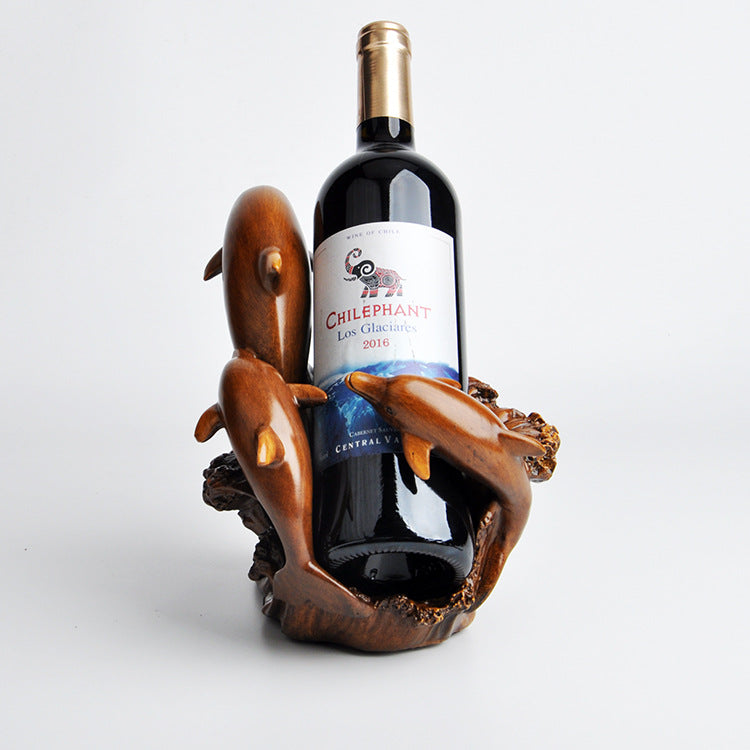 Dolphin Wine Rack Decorations