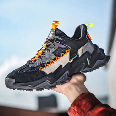 Men's Low-Top Lace-Up Sports Casual Shoes