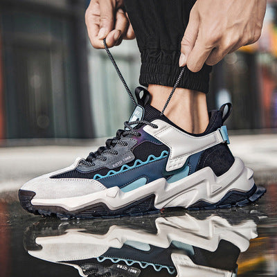 Men's Low-Top Lace-Up Sports Casual Shoes