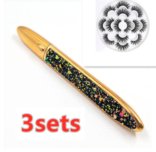 False Eyelashes Self-Adhesive Eyeliner Multicolor