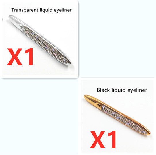 False Eyelashes Self-Adhesive Eyeliner Multicolor