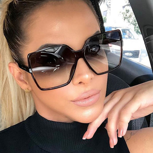 Women's European Large Frame Sunglasses