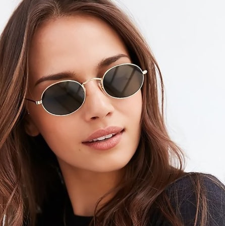Women's Oval Sun Glasses