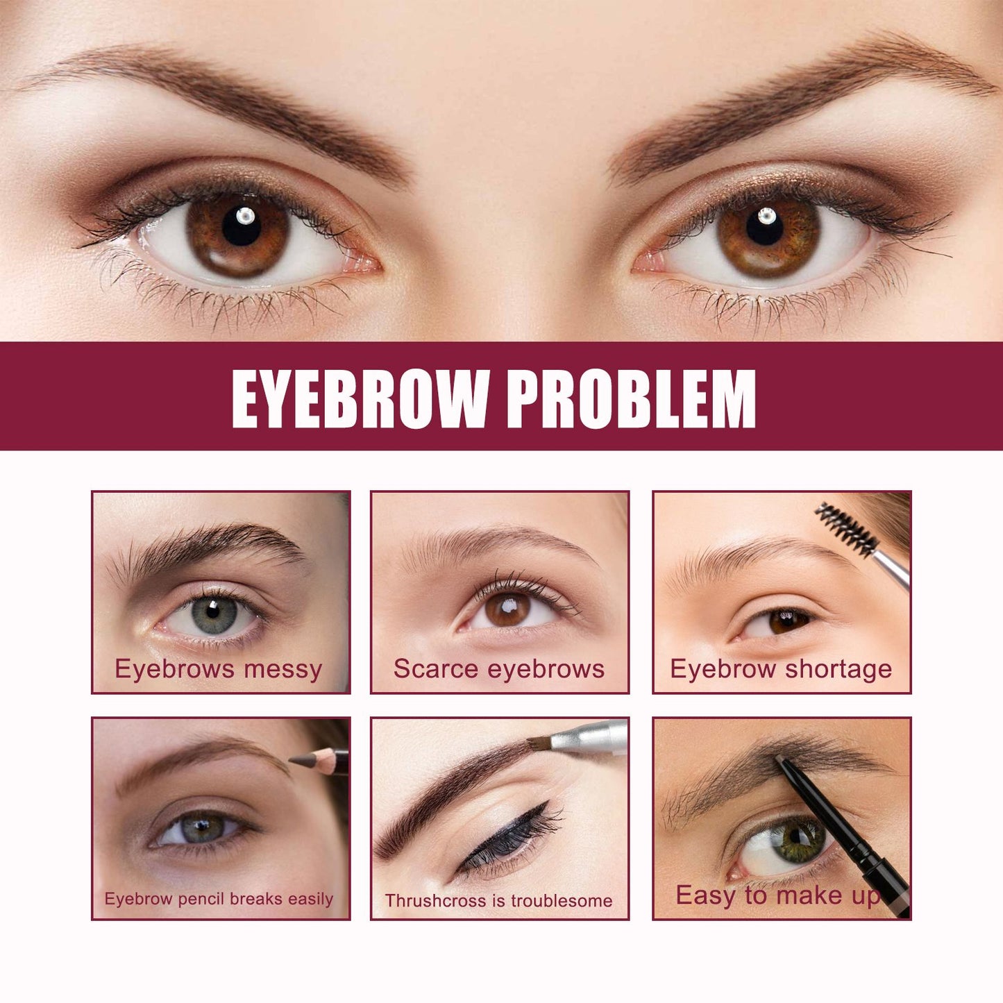 EELHOE - Multi-functional Eyebrow Brush Set