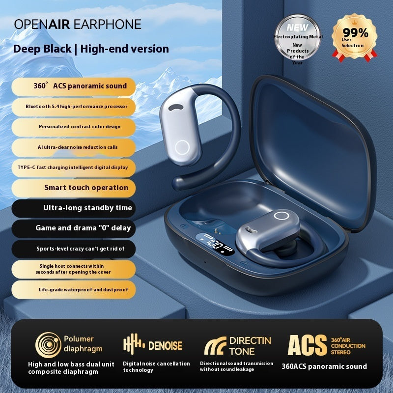 Ear Hook Bone Conduction Wireless Bluetooth Headset