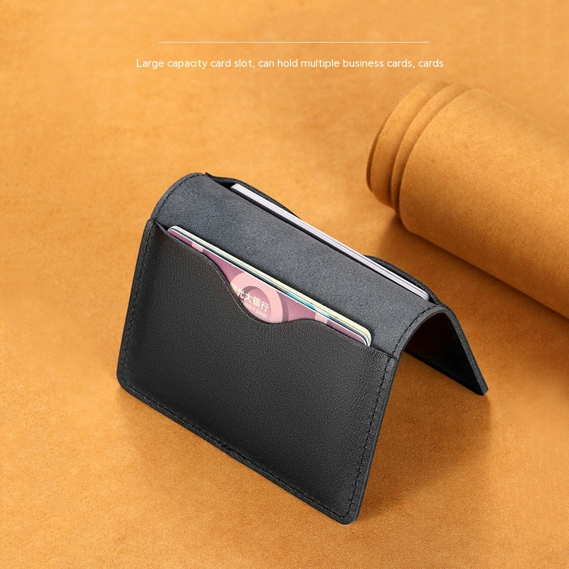 Men's Ultra-thin Cowhide Wallet