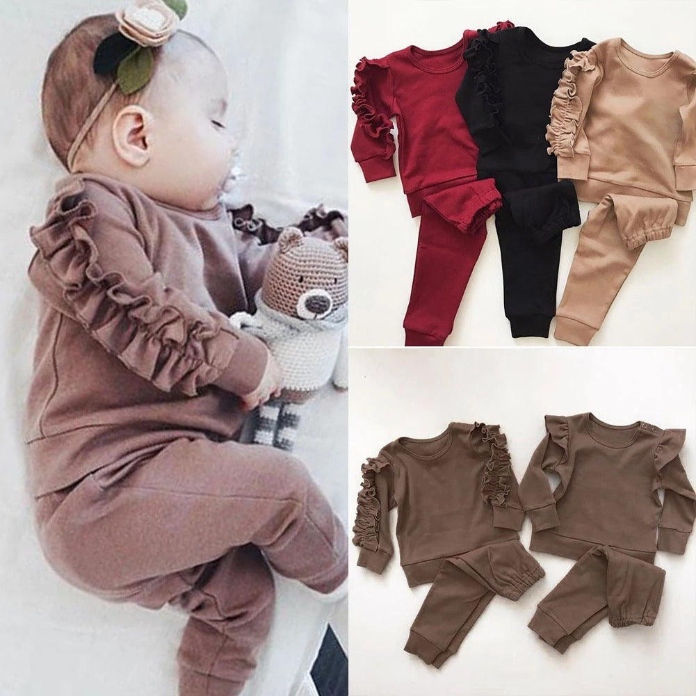 Baby Girls Ruffles Jumper