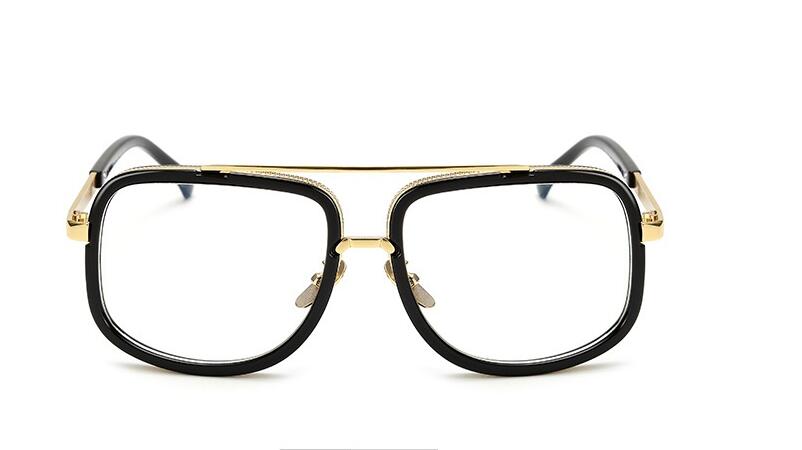 Men's Flat Top Hot Square Sunglasses