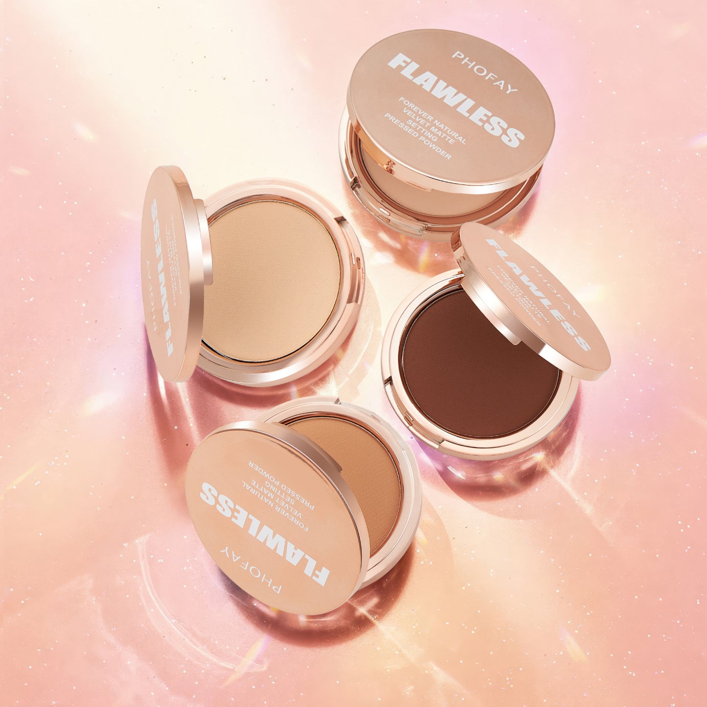 PHOFAY - Matte Setting Pressed Powder