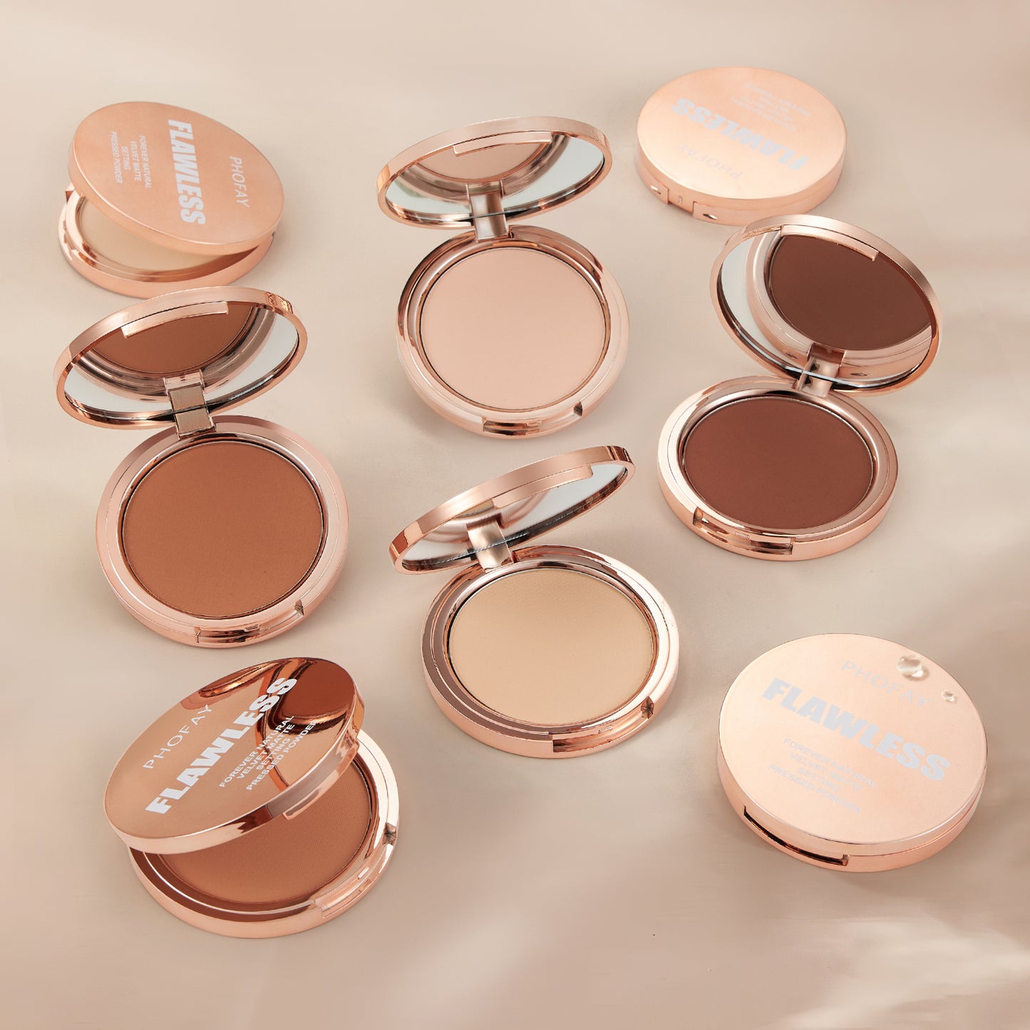 PHOFAY - Matte Setting Pressed Powder