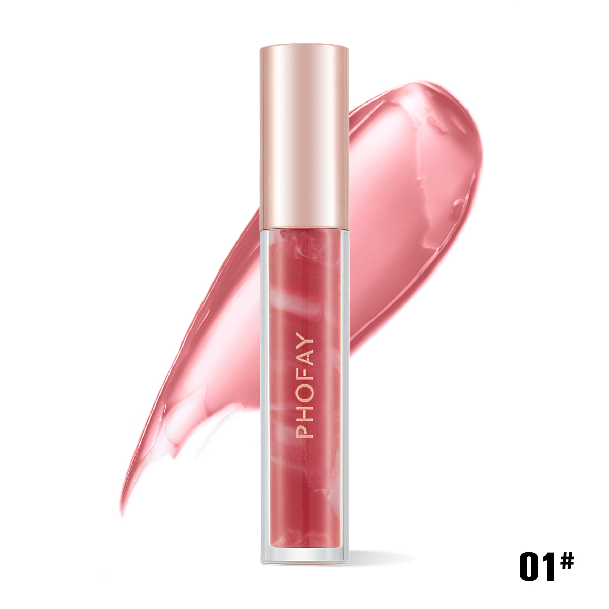 PHOFAY - Rose Blooming Hydrating Lip Gloss