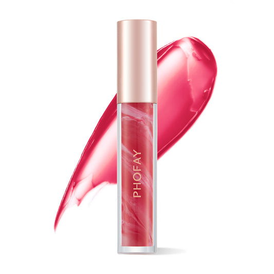 PHOFAY - Rose Blooming Hydrating Lip Gloss