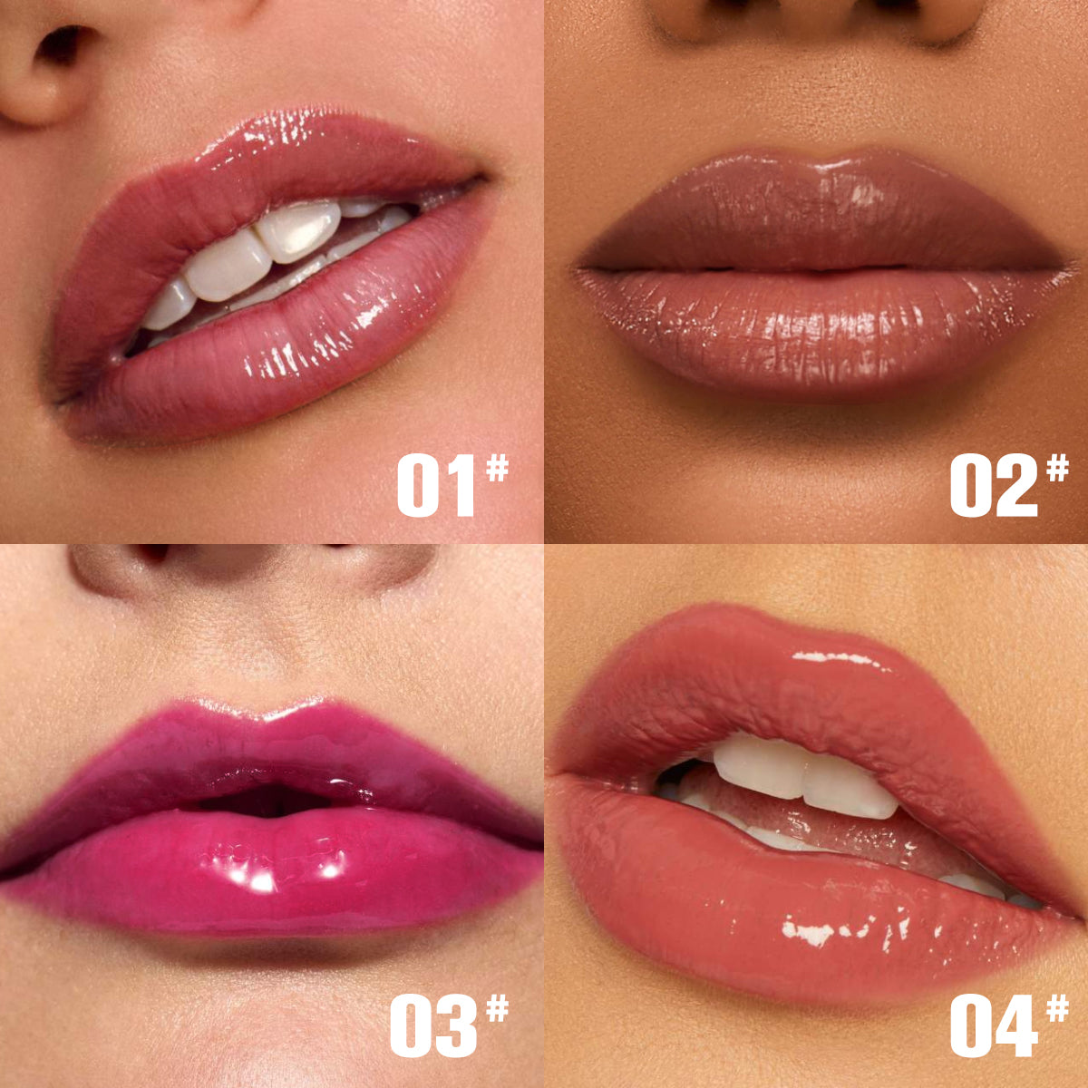 PHOFAY - Rose Blooming Hydrating Lip Gloss