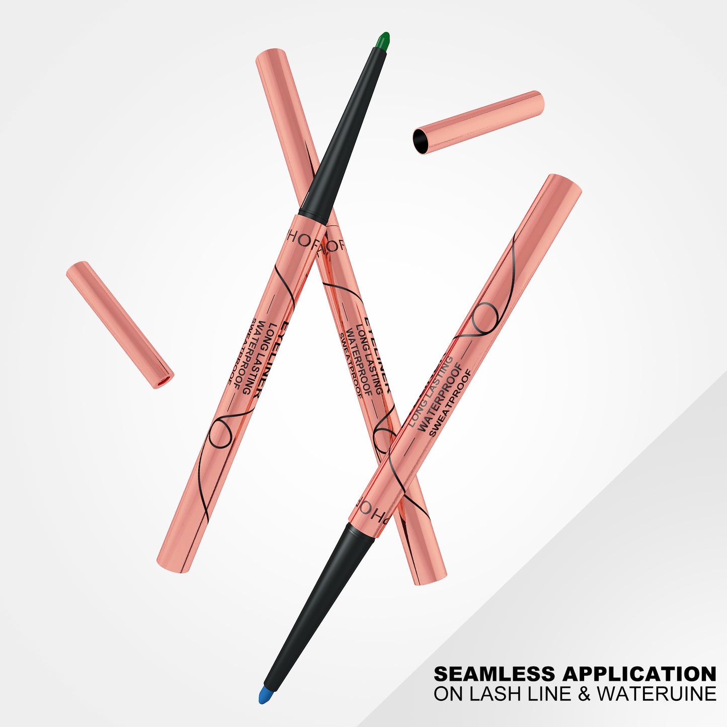 PHOFAY - Waterproof Colorful Eyeliner Set