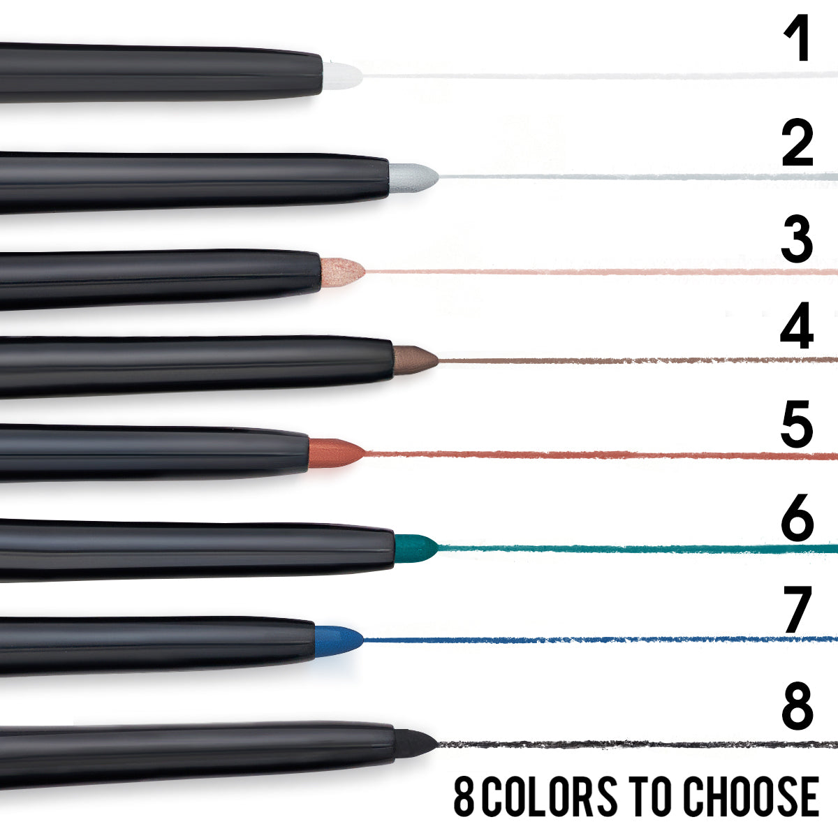 PHOFAY - Waterproof Colorful Eyeliner Set