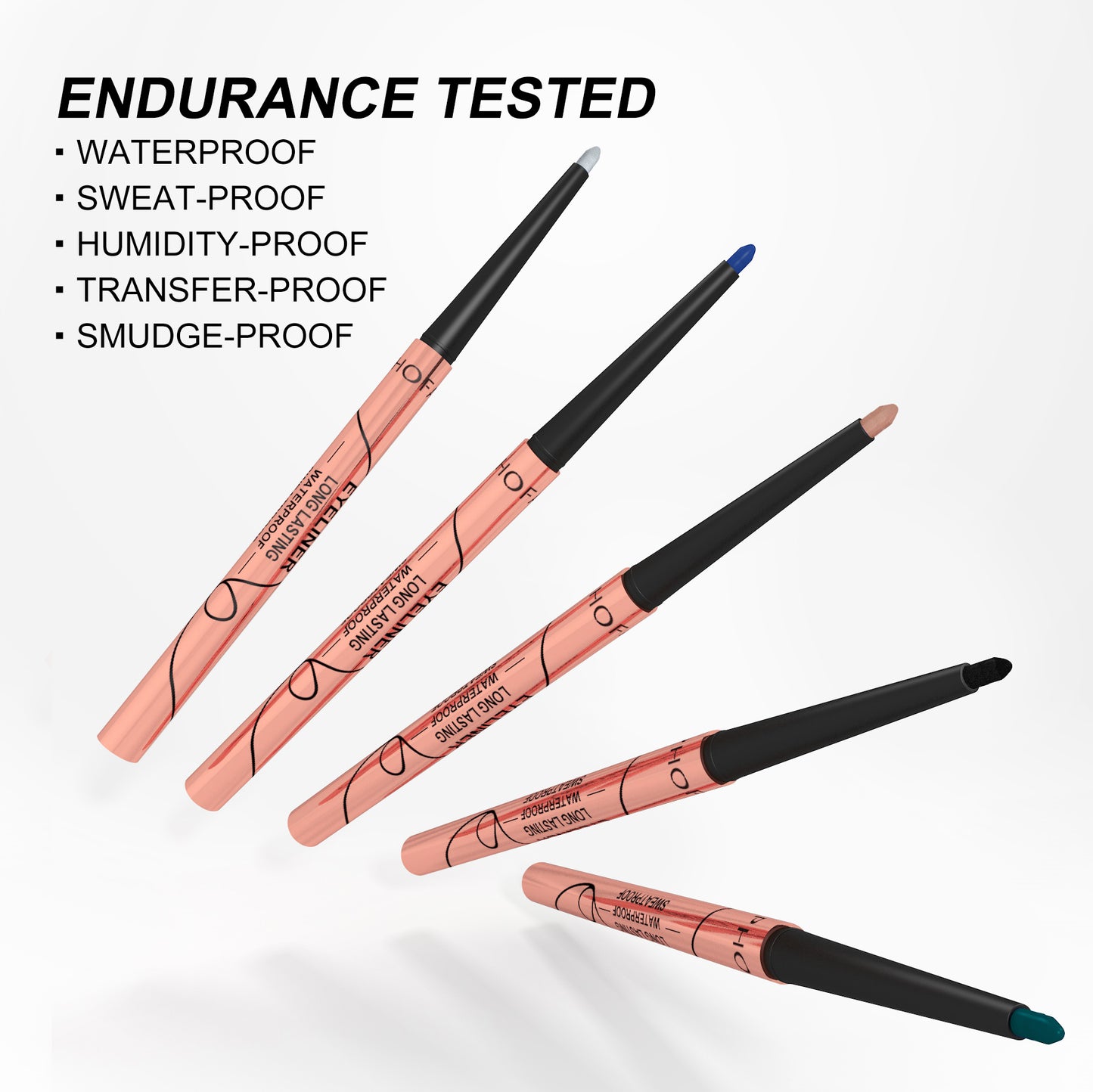 PHOFAY - Waterproof Colorful Eyeliner Set