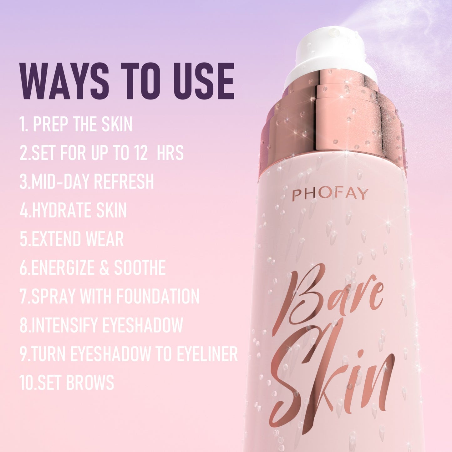 PHOFAY - Moisturizing Setting Spray