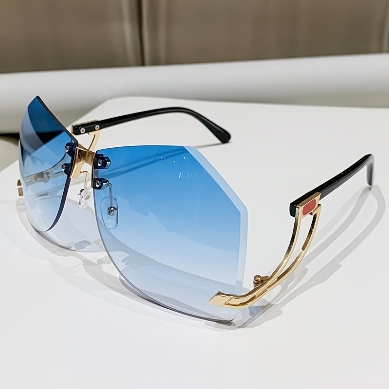 Women's Rimless Sunglasses