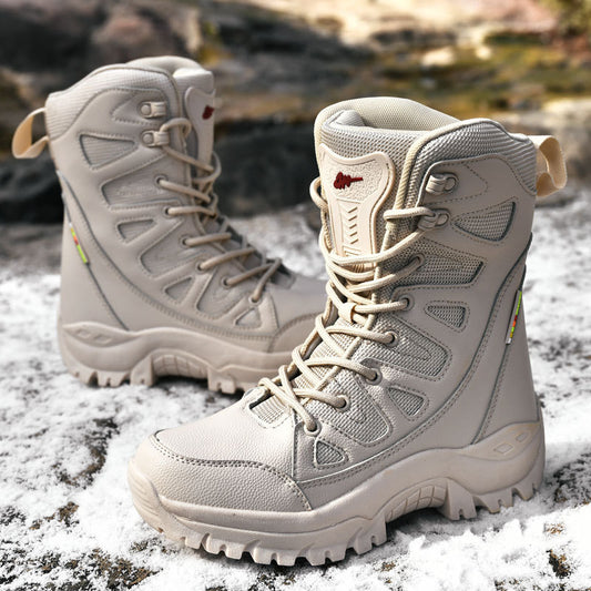 Men's Breathable Hi-top Hiking Shoes