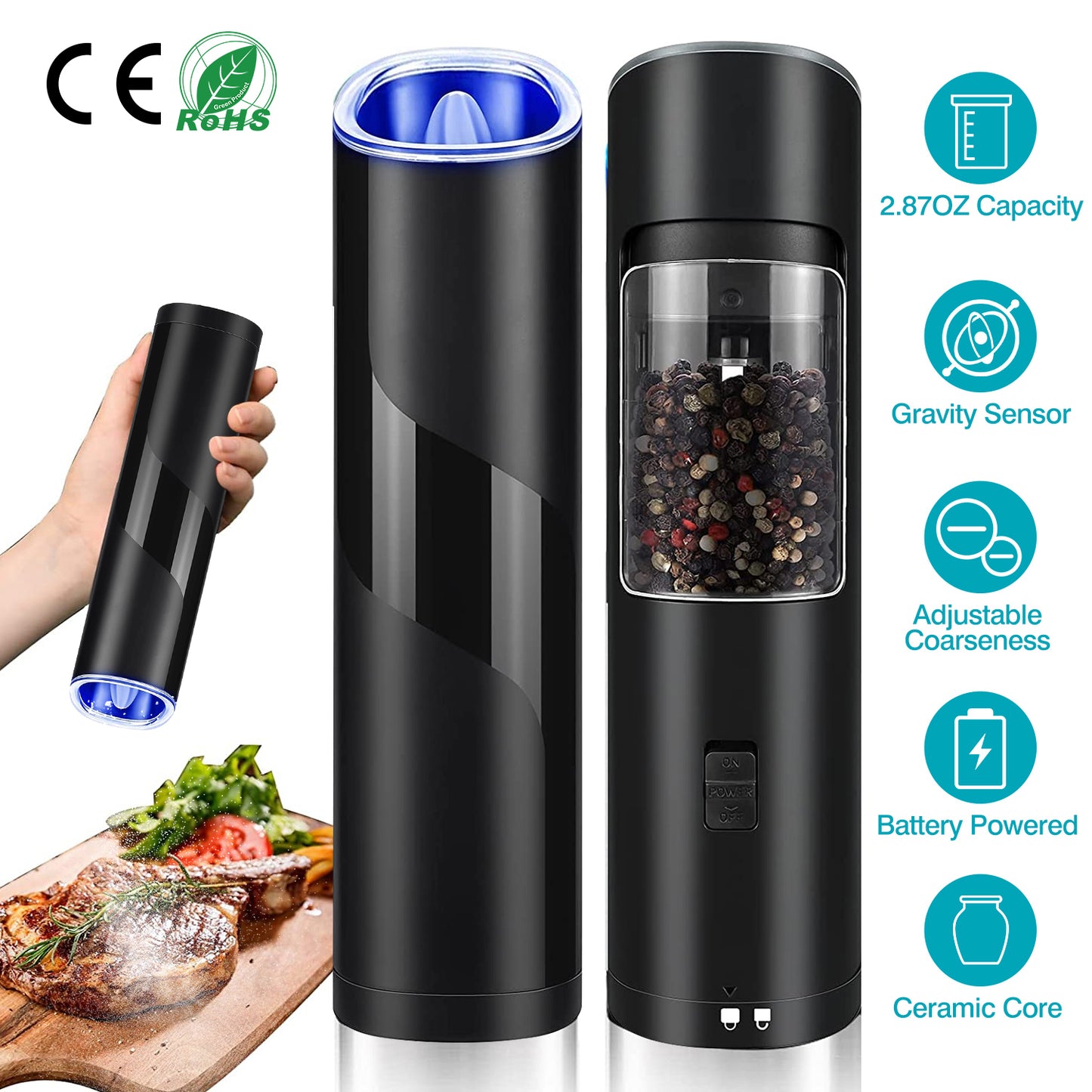 Electric Salt & Pepper Grinder