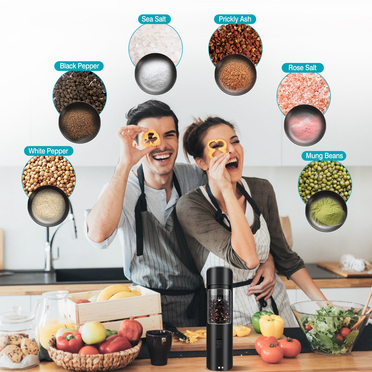 Electric Salt & Pepper Grinder