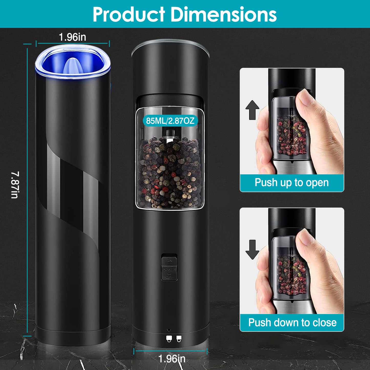 Electric Salt & Pepper Grinder
