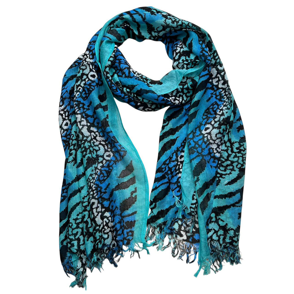 Aqua Blue Scarf