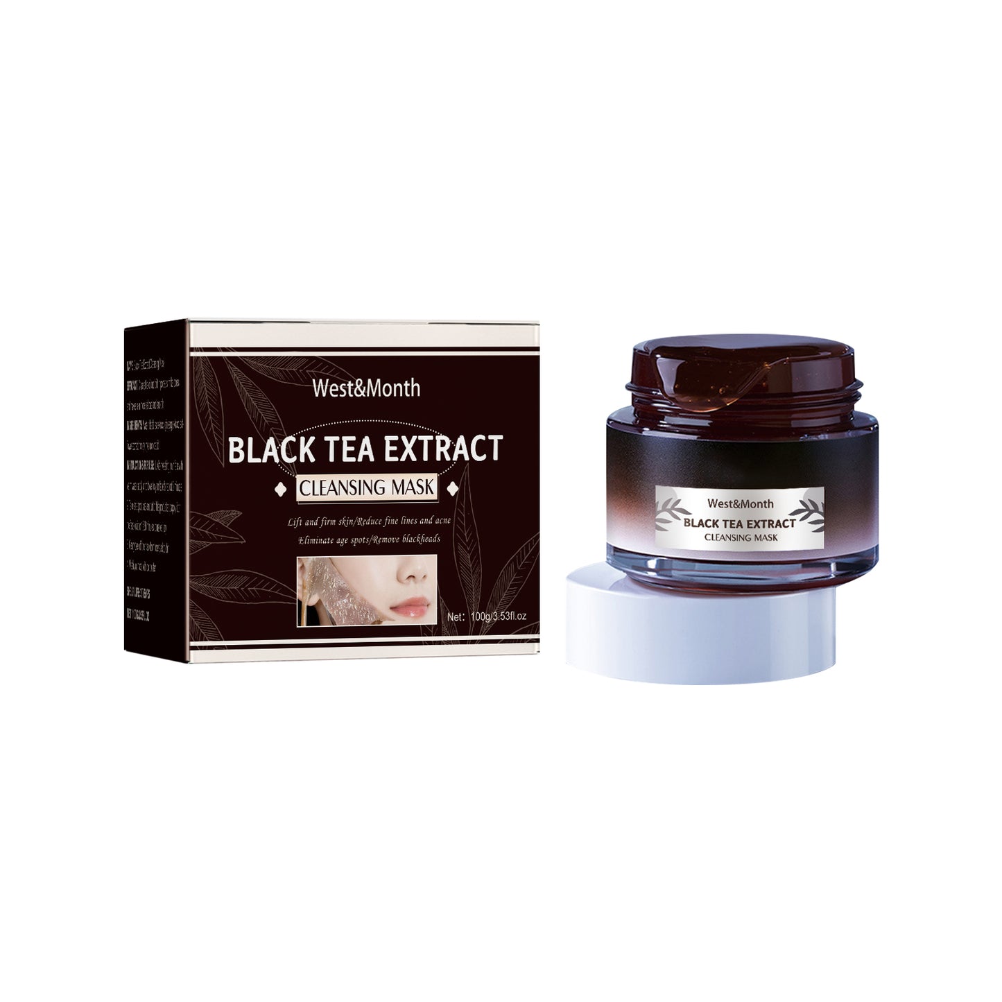 Black Tea Extract Cleasing Mask For Deep Cleansing