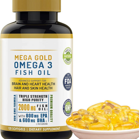 Mega Gold Omega 3 Fish Oil