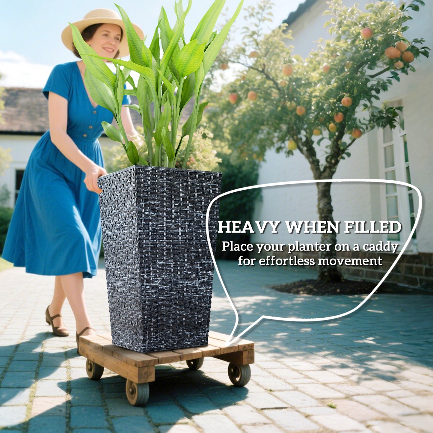 Tall Planters for Outdoor