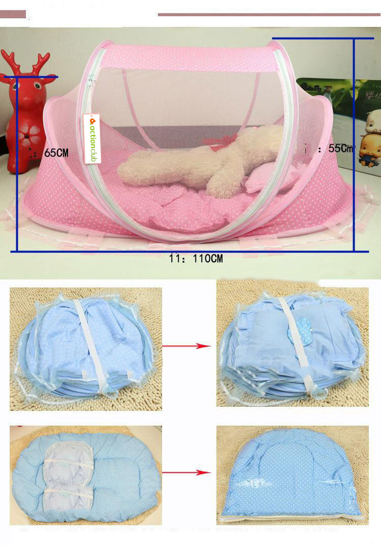 Baby Bed Net With Pillow