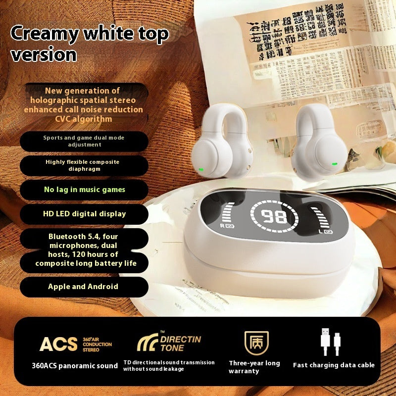 Ear Hook Bone Conduction Wireless Bluetooth Headset