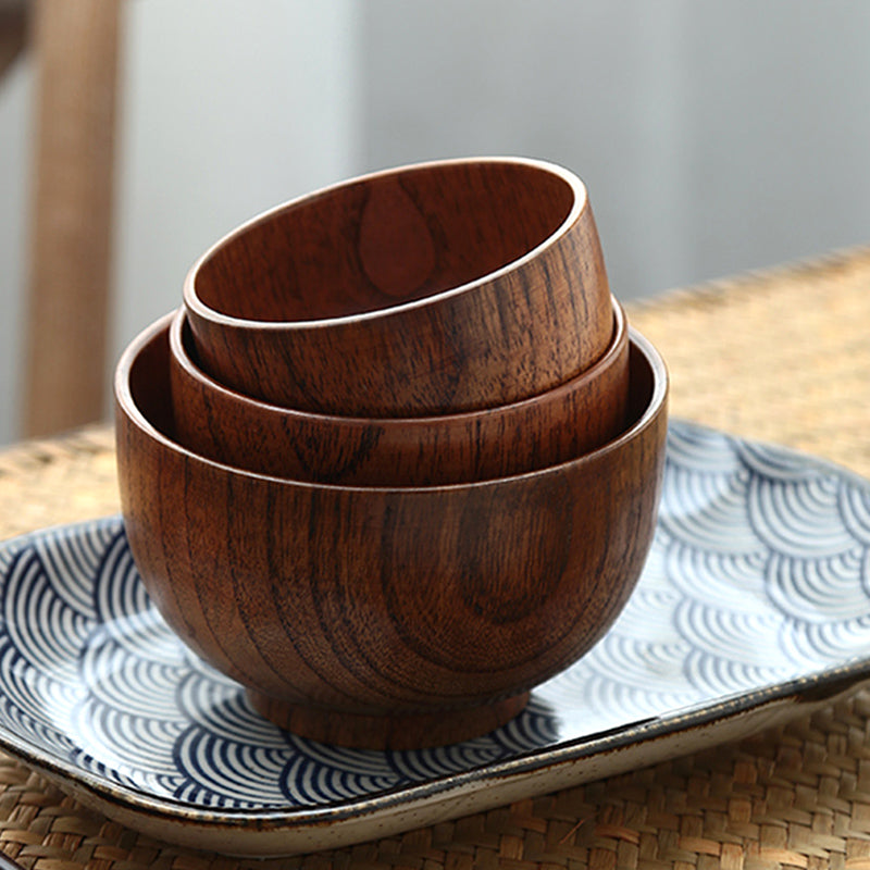 Japanese Style Wood Bowl