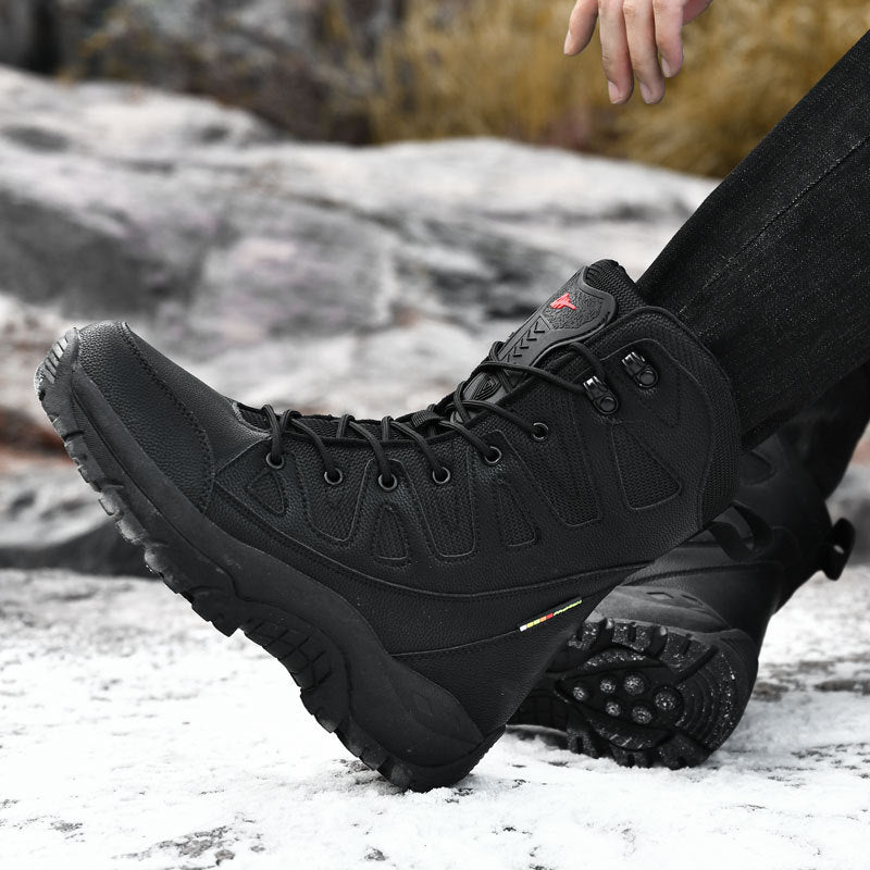 Men's Breathable Hi-top Hiking Shoes