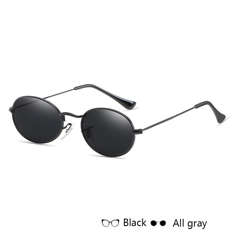 Women's Oval Sun Glasses
