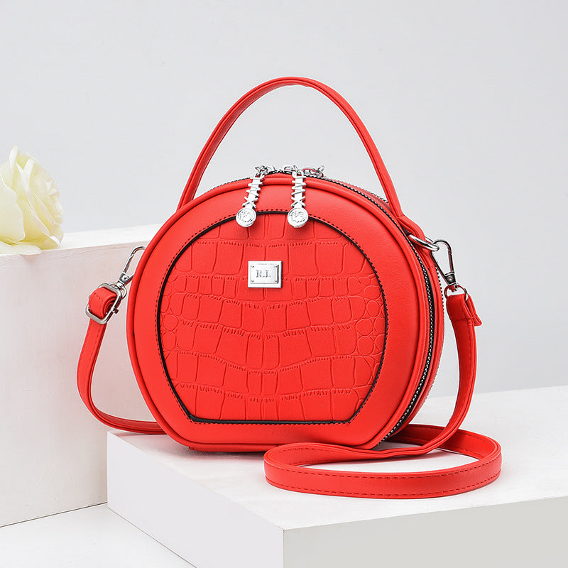 Women's Korean Style Small Round Bag